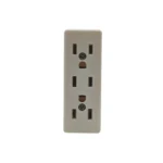 CONTACTO TRIPLE BAQUELITA BEIGE KLEY