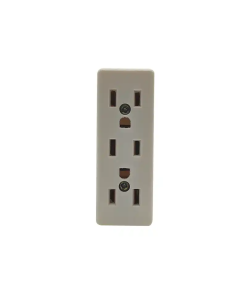 CONTACTO TRIPLE BAQUELITA BEIGE KLEY