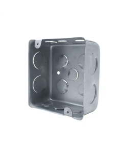 CAJA REGISTRO CUADRADA 1" GALVANIZADA