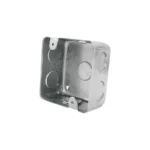 CAJA REGISTRO CUADRADA 1/2 GALVANIZADA