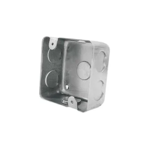 CAJA REGISTRO CUADRADA 1/2 GALVANIZADA