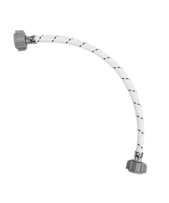 MANGUERA VINILO BLANCO LAV 1/2 AM X 1/2 AM -40CM