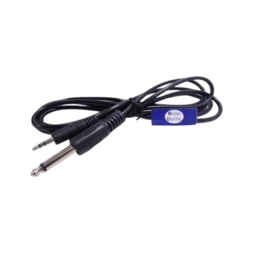Cable de Audio 3.5mm a 6.3mm Harden CA-1682 - 1.80 Metros de Conexión Versátil