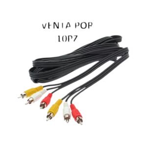 Cable RCA Audio y Video Radox 081-434 - 1.8 Metros para Conexión Multimedia