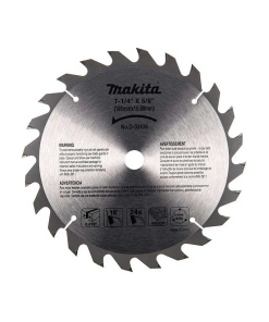 DISCO DE SIERRA  7-1/4" X 5/8" X 24T, P/MADERA