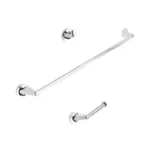 JGO. DE ACCESORIOS BAÑO 3 PZ CROMO DICA