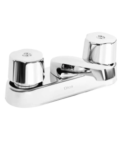 MEZCLADORA P/LAVABO 4" C/MLS QUEN DICA CROMO