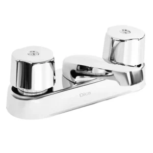 MEZCLADORA P/LAVABO 4" C/MLS QUEN DICA CROMO