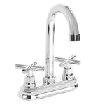 MEZCLADORA P/LAVABO 4" C/MLS CRUCETA DICA CROMO
