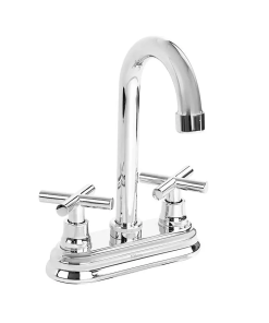 MEZCLADORA P/LAVABO 4" C/MLS CRUCETA DICA CROMO