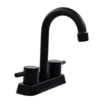 MEZCLADORA P/LAVABO 4" T/BAR NEGRO MATE DICA