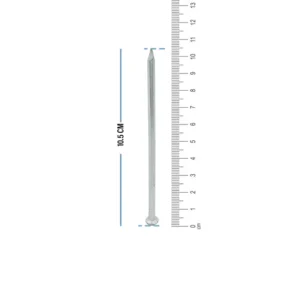 CLAVO P/CONCRETO DE 101.6 MM. 4 " DEAC GALV.