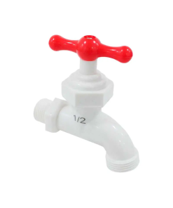 LLAVE DE JARDIN DE 1/2 PLASTICA DICA