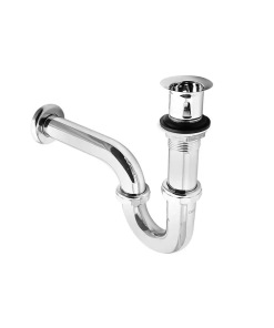 CESPOL P/LAVABO METALICO TIPO P C/CONTRA DICA