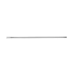 TUBO OVALADO CROMO 1" X 1.22 MTS DEXTER
