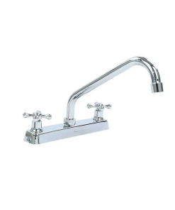 MEZCLADORA P/FREGADERO 8" C/MANERAL CRUCETA DICA