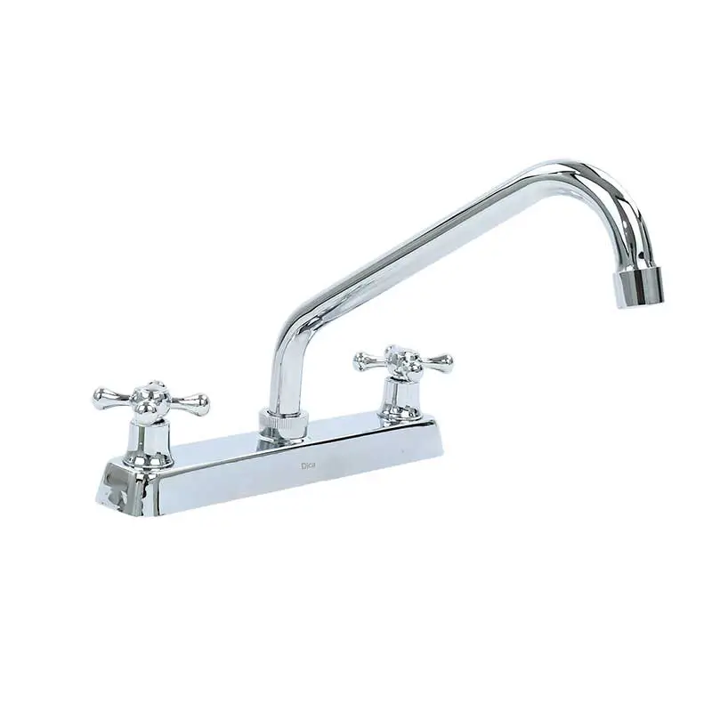 MEZCLADORA P/FREGADERO 8" C/MANERAL CRUCETA DICA