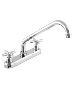 MEZCLADORA P/FREGADERO 8" C/MLS CRUCETA DICA VERD*