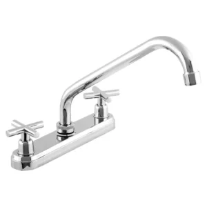 MEZCLADORA P/FREGADERO 8" C/MLS CRUCETA DICA VERD*