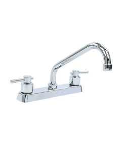 MEZCLADORA P/FREGADERO 8"CUELLO CORTO PALANCA DICA