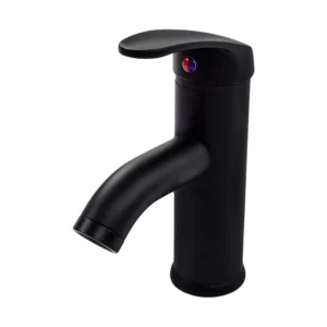 MONOMANDO P/LAVABO CORTO NEGRO MATE DICA