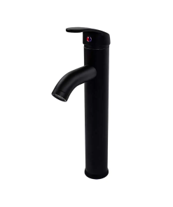 MONOMANDO P/LAVABO ALTO NEGRO MATE CUE/CORTO DICA