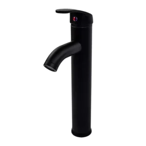 MONOMANDO P/LAVABO ALTO NEGRO MATE CUE/CORTO DICA