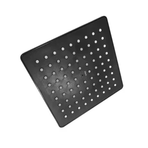 REGADERA S/BRAZO PLATO CUADRADO 8" NEGRO MATE DICA