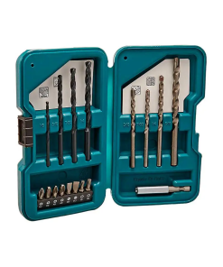 JUEGO DE BROCAS Y PUNTAS 17PZS              MAKITA