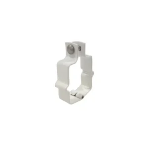 ABRAZADERA 2 1/4" BLANCA P/POSTE -1PZA