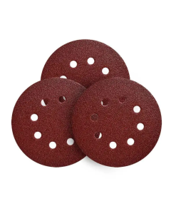 DISCO DE LIJA 5" C/VELCRO G60, 10X