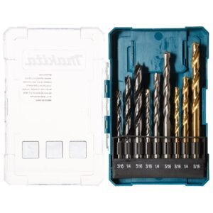 JUEGO DE  9 BROCAS P/MADERA-METAL