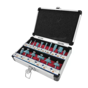BROCAS P/RAUTER 15 PZAS CAJA METAL