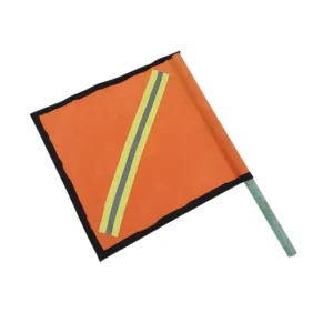 BANDEROLA DE SEÑAL DE LONA NARANJA