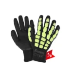 GUANTE NEGRO C/NITRILO VERDE ALTO IMPACTO