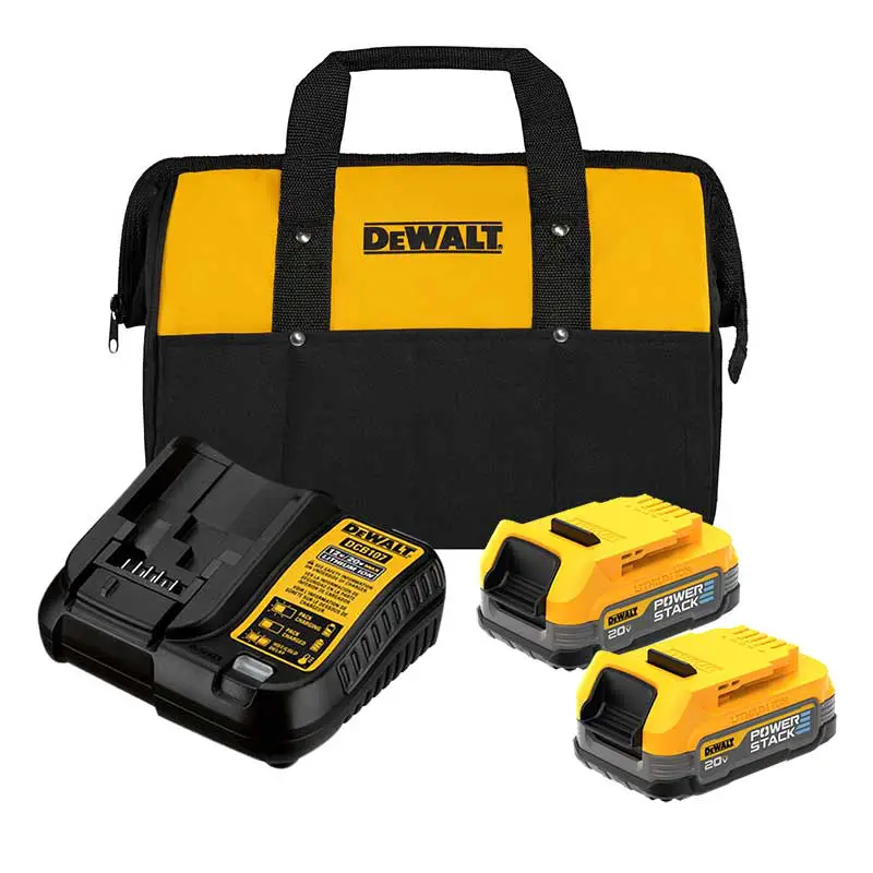 BATERIA 20V POWERSTACK 2PZ C/CARGADOR/MALETA