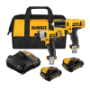 TALADRO Y LLAVE DE IMPAC.12V C/2BAT/CARG.