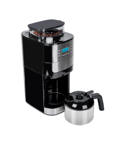 CAFETERA C/ MOLINO   4 TAZAS JARRA AC. INOX DAEWOO