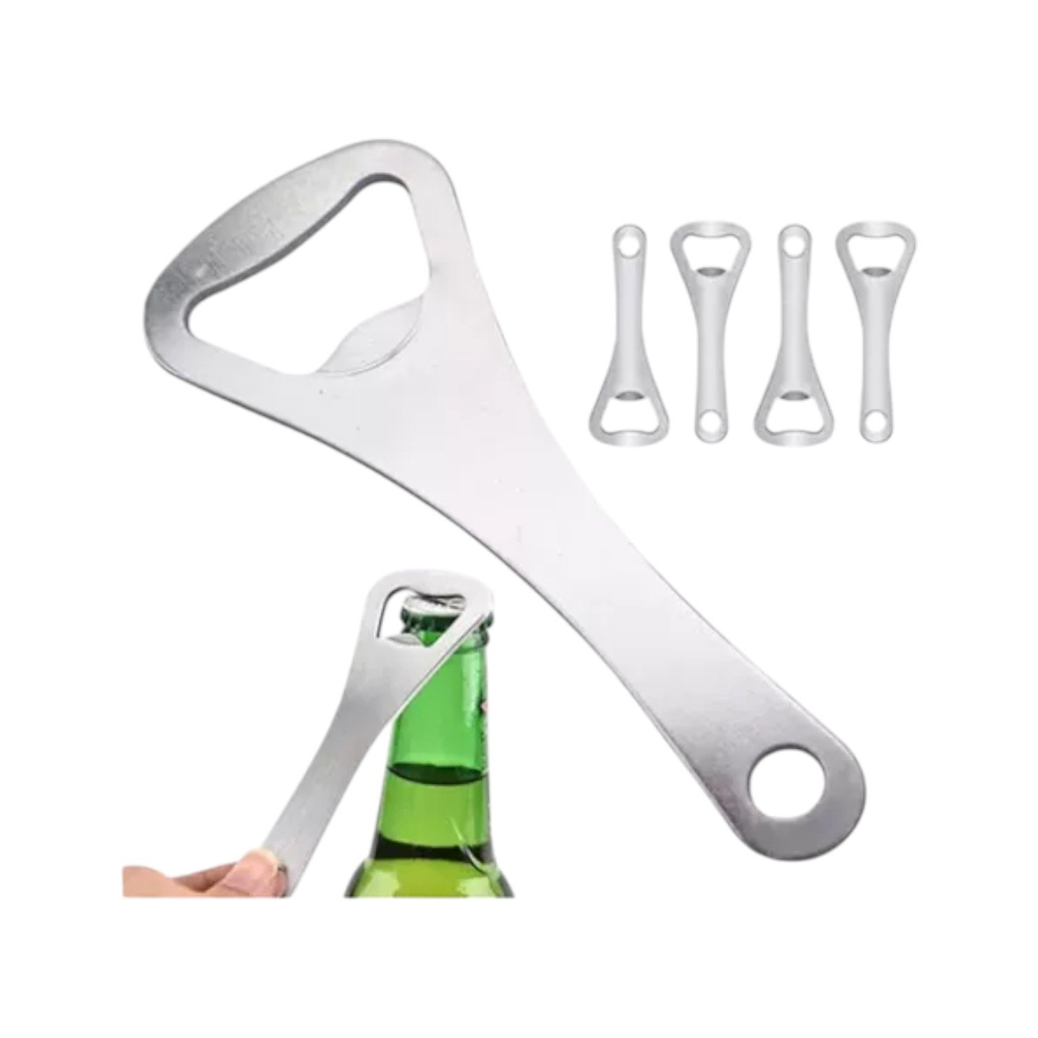 Destapadores de Acero Económicos, 100% Acero Resistente, Perfectos para Uso Comercial y Hogar