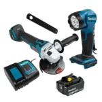 MINIESMERILADORA 4 1/2" 18V 8500RPM C/BAT/CAR+LAMP
