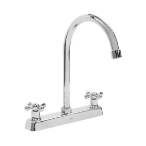 MEZCLADORA P/FREGADERO 8" CUELL ALTO MLS CRUZ DICA