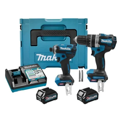 ROTOMARTILLO 1/2" 40V +LLAVE IMPAC. +2BAT/CAR/CAJA