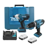 ATORNILLADOR D/IMPACTO 1/2"+TALADRO 18V CARG/2BAT