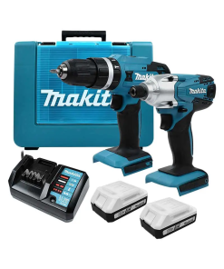 ATORNILLADOR D/IMPACTO 1/2"+TALADRO 18V CARG/BAT