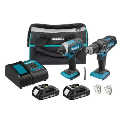 ROTOMARTILLO 1/2" Y ATORN.IMP. 18V 2BAT/CARG/MALET