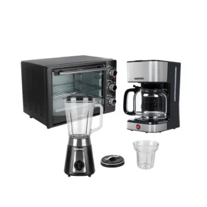 HORNO TOSTADOR 20 L +LICUADORA+CAFETERA DAEWOO