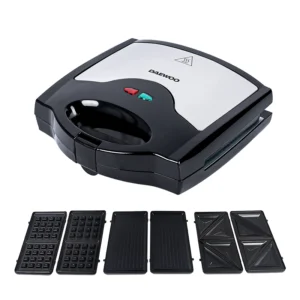 SANDWICHERA 3 EN 1 PLACAS INTERCAMBIABLES DAEWOO