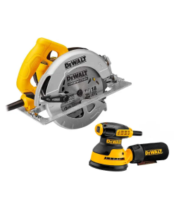 LIJADORA ROTO ORBITAL 5" 12000OPM+SIERRA CIR.7 1/4