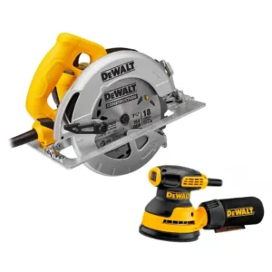 LIJADORA ROTO ORBITAL 5" 12000OPM+SIERRA CIR.7 1/4