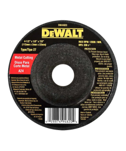 DISCO P/CORTE 4 1/2" METAL    DEWALT